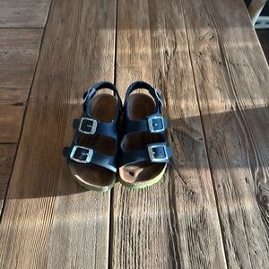 Bayton Boys Toddler Navy Sandals size 27